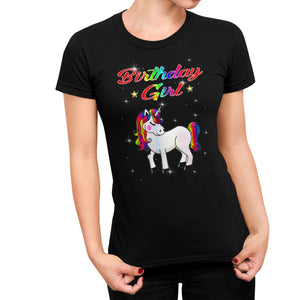 Cute Unicorn Birthday Girl Shirt for Women Unicorn Shirts for Women Unicorn Gifts Unicorn Birthday Outfit - Fire Fit Designs