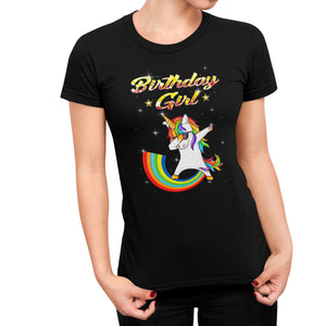 Funny Unicorn Birthday Girl Shirt for Women Unicorn Shirts for Women Unicorn Gifts Unicorn Birthday Outfit - Fire Fit Designs