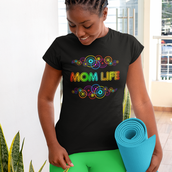 Cool Mom Shirt Mom Life Shirt Blessed Mama Mothers Day Shirt Mothers Day Gift Tired Mom T Shirt Graphic - Fire Fit Designs
