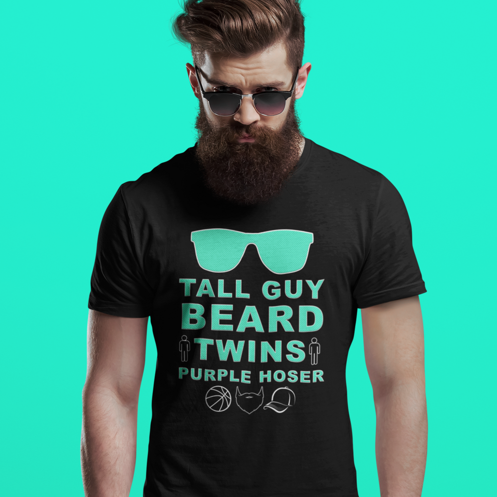 Dude perfect tall guy online beard twins purple hoser