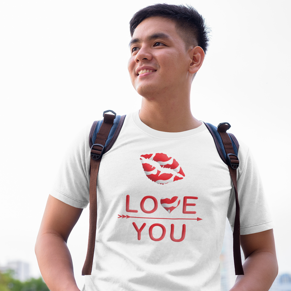 Boys Valentines Day Shirt - Valentines Day Shirts for Boys - LOVE YOU Valentine Shirts for Kids
