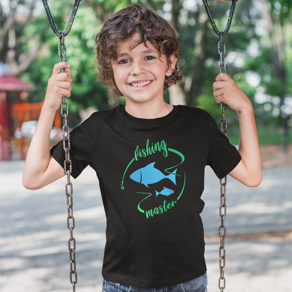 Fishing Shirts for Boys - Fishing Shirt - Kids Fishing Shirts - Fishing Master T-Shirt - Fishing Gift Shirt
