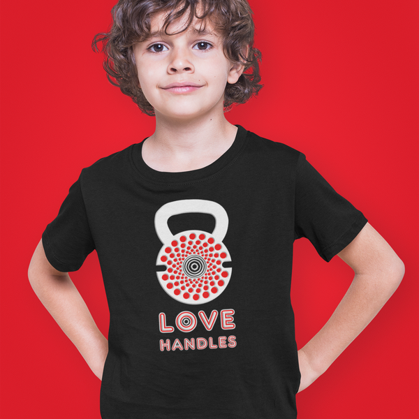 Boys Valentines Day Shirt - Valentines Day Shirts for Boys - Funny Love Handles Valentine Shirt