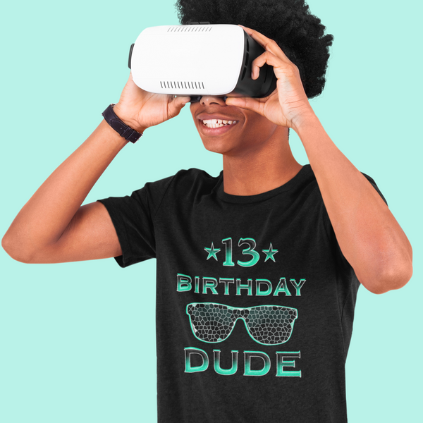 13th Birthday Shirt Boy - Perfect Dude Shirt - Perfect Dude Merchandise - Birthday Boy Shirt 13 - Fire Fit Designs
