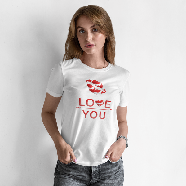 Valentine Shirts for Women - Valentines Day Shirts Women Valentines Day Gift - Love You Shirt