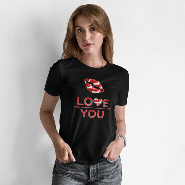 Valentine Shirts for Women - Valentines Day Shirts Women Valentines Day Gift - Love You Shirt