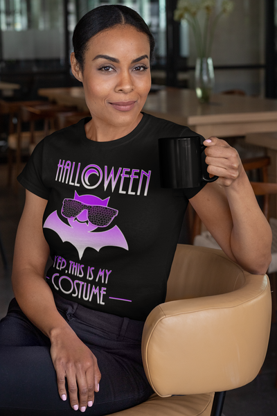 Halloween Shirts for Women Halloween Clothes for Women Purple Bat Womens Halloween Shirts Halloween Tops