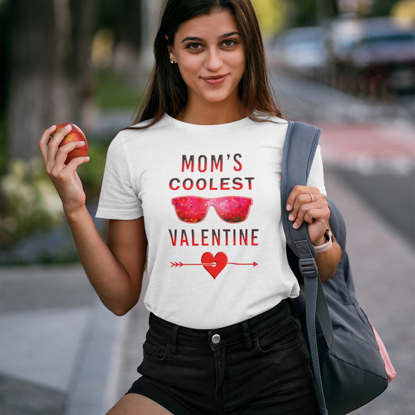 Girls Valentines Day Shirt - Valentines Day Shirts for Girls - Mom's Coolest Valentine Shirt