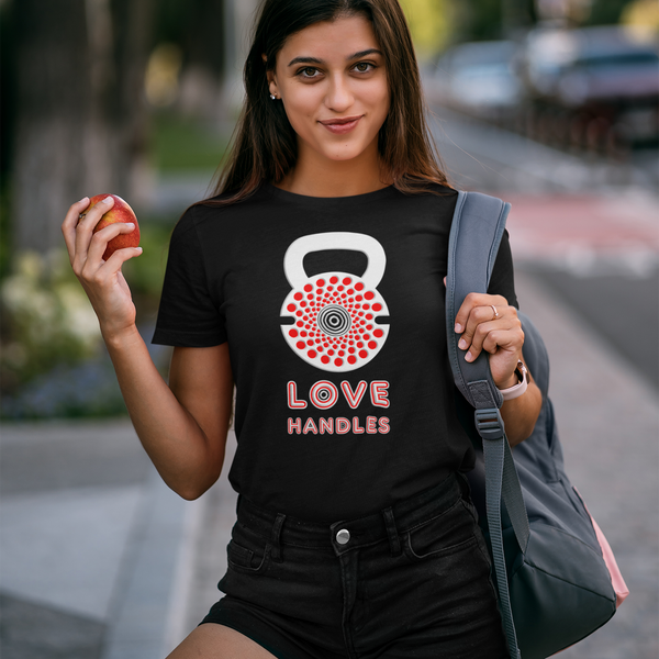 Girls Valentines Day Shirt - Valentines Day Shirts for Girls - Funny Love Handles Valentine Shirt